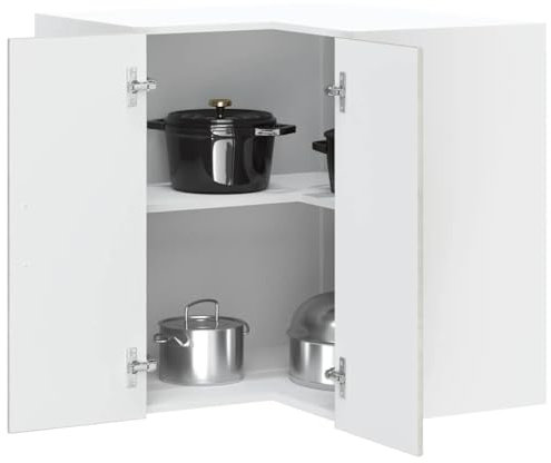 Xichuzi Armario de Cocina de Esquina de Pared Kalmar Gris hormigón, Mueble Fregadero, Mueble Baño Cocina, Modulos De Cocina, Armario Baño Cocina - 853621
