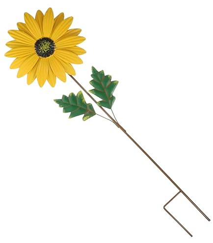 Happyyami Decoración De Jardín Jarrón De Flores para Patio Metal Decoración De Primavera