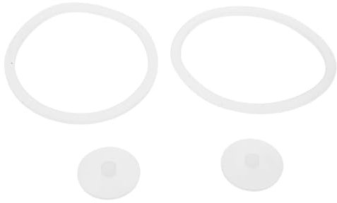 COLLBATH 2 Sets Silicone Cup Lid Replacement Seal Rings Plugs Leakproof Stoppers for Belly Cups Travel Mug Covers Safe Insulating Seals for Coffee Beverages