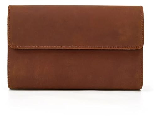 LNNXSZ Pochettes Homme Pochettes avec dragonnes Sacs à main for hommes Pochettes en cuir Portefeuilles(Color1)