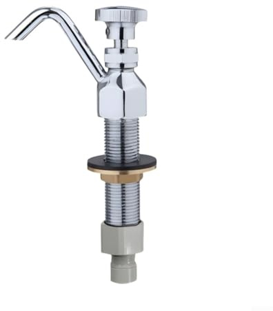 Besshepplo Edelstahl- und Messing-Wassersprudler zum Waschen von Kaffee-Utensilien in Cafés, Eisdielen und Gastronomiestätten mit kompaktem Design und Du-Wasserhahn