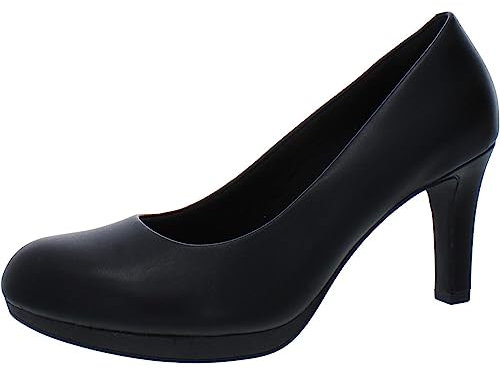 Clarks Adriel Viola 26129360, Tacchi Donna, Black Leather, 41 EU