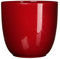 MICA Decorations 144802 Pot Céramique pour l'intérieur, Céramique, Bordeaux, 39 x 39 x 34.5 cm