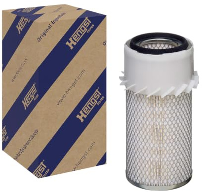 HENGST - Luftfilter E563L - Luft-Filtereinsatz für KFZ | Hochwertiger Motorluftfilter für Otto- oder Dieselmotor - Schutz für Motoren - Wasserbeständig