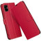 ELESNOW Hülle für Samsung Galaxy A51, Premium PU Leder Flip Wallet Schutzhülle Tasche Handyhülle für Samsung Galaxy A51 (Rot)