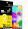 NEW'C 3 Stück für Samsung Galaxy A41 für Panzerglas, Frei von Kratzern, 9H Härte, HD Displayschutzfolie, 0.33mm Ultra-klar, Ultrabeständig