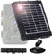 Braveking1 Solarpanel Jagdkamera DC 6V/9V/12V 8000mAh IP66 Wasserdicht Outdoor Tragbares Wiederaufladbares Solar Power Bank Ladegerät für Trail Hunting Camera und Wildlife Überwachungskamera