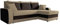 Mirjan24 Ecksofa Kristofer, Design Eckcouch, Couch mit Schlaffunktion, Zwei Bettkasten, Wohnlandschaft, Bettfunktion L-Form Sofa, Ottomane universell (Alova 07 + Alova 68.)
