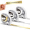 3x Phomemo P12&P12-Pro Etikettenband Original 12mm x 4m Schwarz auf Mehrfarbig Q5-TB831/TB931/TBL231 Wasserfestes Kunststoff Selbstklebendes Etikettenband für Phomemo P12/P12 Pro/LT12 Etikettendrucker