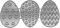 ECMQS Osterei DIY Stanzschablone, Scrapbooking Prägeschablonen Stanzformen Schablonen Für Scrapbooking