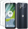 Liilaa Verre Trempé pour Motorola Moto E13, 2 Pièces Film Protection écran avec 2 Pièces Caméra Arrière Protecteur, Anti-Rayures, Dureté 9H Glass, HD Transparent