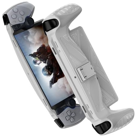 SPEPROECO TPU Gaming Console Controller Sleeve Skin with Stand Game Machine Grip Case Shockproof Game Console Protective Cover for PS5 Portal