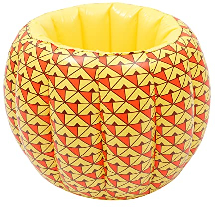 ABOOFAN Ananas Seau À Glace Pliable Seau À Bière Seau Gonflable Porte-Glace Récipient De Boisson Seau À Glace Gonflable Glaçon Gonflable Piscine Bière Refroidisseur Panier Étagère À Glace