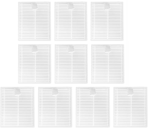 HEPA-Filter, Ersatzfilter, kompatibel mit für Conga 7490 für X-Treme, 7490 für Genesis Saugroboter, 10 Stück