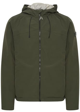 Blend BHJacket Herren Übergangsjacke Kurzjacke Jacke glattes Futter Kapuze 100% Nylon regular fit, Größe:XL, Farbe:Forest Night (190414)
