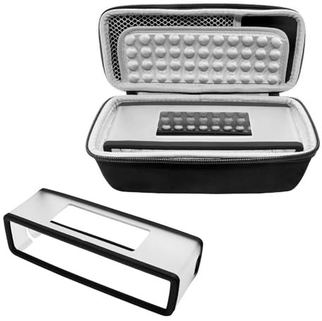 Hartschalen-Schutzhülle für Bose Soundlink Mini 1 und 2, weiche Abdeckung, um Stöße zu verhindern, Luftpolsterinnenseite bietet mehr Schutz