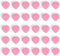 ZDZBLX Magnete für Magnettafel, 30 Stück Magnet Magnete Stark Kühlschrankmagnete Kühlschrank Magnete Mini Magnete Klein Whiteboard Magnete, Herz Magneten für Tafel Pinnwand Foto Schule, Magnete Rosa