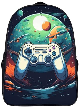 JMORCO Games Schulrucksack Mädchen Teenager Schul Rucksack Grundschule Schulranzen Kinder Schultasche Casual Daypacks School Bag 40x28x16cm