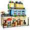 Mostop City Hotel Building Block Set, 1464 Teile Haus Baukasten, 3-Layer City Building Spielzeug mit LED Lichtern, Haus Architektur Sets für 6+Jahre Erwachsene Teenager Kinder