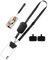 WAHK RAHK Crossbody Phone Lanyard with Zippered Pouch – Anti-Theft Phone Strap with Purse for iPhone & Android | Mobile Phone Neck Strap Holder for Women Men | Phone Safety Tether and Sling Accessory
