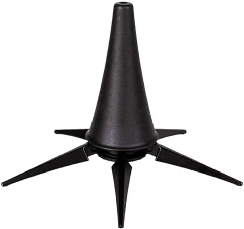 Jortmrd 10,5 cm Supporto per Tromba pieghevole, supporto per clarinetto in padiglione con 5 zampe, supporto a cono corto per clarinetto A e B