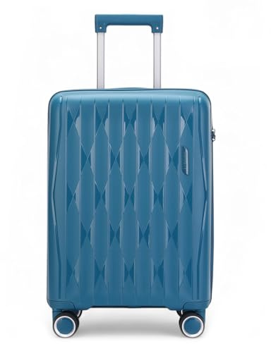 Infinity Cabin Carry on Suitcase 20 Lightweight 4 Wheels Spinner 3-Digit TSA Lock Hard Shell Luggage Hand Luggage Flight Bag for EasyJet Ryanair Birtish Airways and All Other Airlines 55x37x20.5