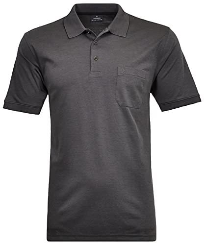 RAGMAN Herren Kurzarm Softknit Poloshirt