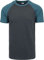 Urban Classics Herren Regular Fit T-Shirt Raglan Contrast Tee TB639, Gr. XX-Large, Mehrfarbig (Charcoal/Teal 1154)