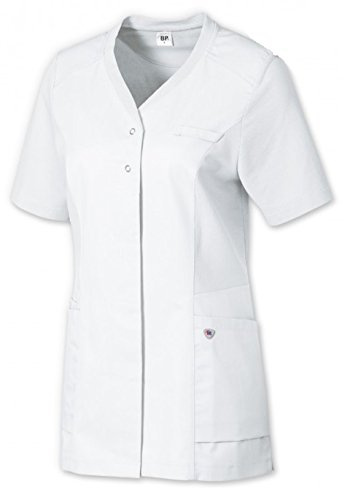 BP 1750-435-21-2XL Freizeit-Tunika für Frauen, 1/2 Ärmel, Piqué-Einsätze und Arm-Lift-System, 180,00 g/m² Stoffmischung, weiß, 2XL