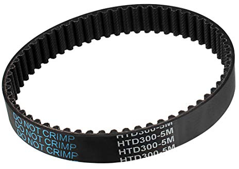 sourcing map HTD5M300 Gummi-Zahnriemen Synchron-Zahnriemenscheiben mit geschlossenem Regelkreis 15 mm