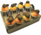 HAORONG 8PCS Large Robin Bird Christmas Tree Decoration Craft Very Cute Artificial Feather