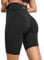 CAMBIVO Radlerhose Damen, Kurze Sporthose Damen 1/2, Sport Shorts Damen mit Handytasche, Kurze Leggings Damen High Waist für Gym, Sport, Running, Yoga, Wandern