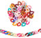 Airssory 200 Pcs Acrylic Plastic Linking Chain Rings Quick Link Connectors Curb Chains Making Twist for DIY Craft Handbag Shoulder Bag Sunglasses Holder Strap - 22mm