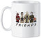 Horror Movie Friends Mug Halloween Nightmare On Elm Street Friday 13th Texas Chainsaw Massacre Childs Play Chuck 80s Movie Memorabilia Mug