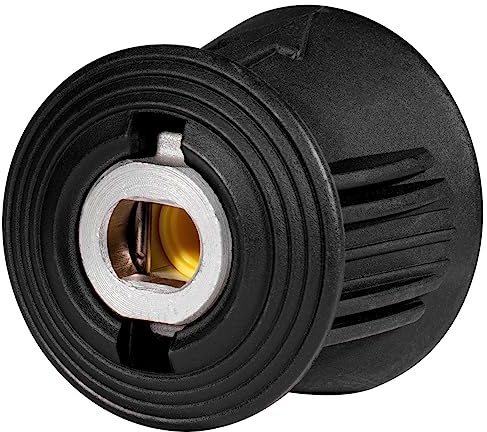 YUET Schnellkupplung für Hochdruckreiniger Schnellmontage Rohrkupplung Union A M22 14 mm Schlauchadapter Anschluss für Kärcher 4.470-041.0 Karcher Waschmaschine