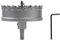 Dribotway Scie cloche bimétallique - 100 mm - En métal dur - Robuste - Qualité industrielle - En acier inoxydable - Pour bois mental, acier inoxydable, plastique, cuivre