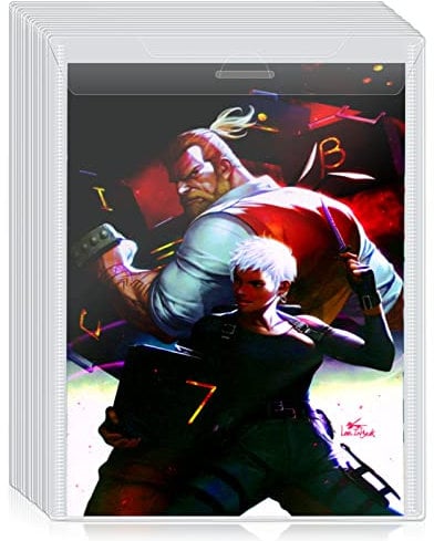Tutata Comic Book Toploader Bags - Pack of 20, Clear, 7.5 x 10.75 inches, Polypropylene (PP)
