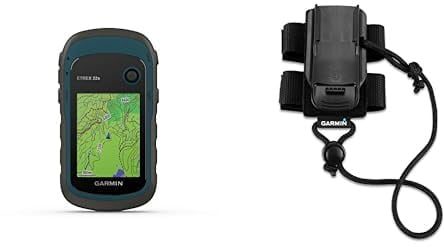 Garmin eTrex 22x – Robustes, wasserdichtes GPS-Outdoor-Navi mit 2,2 (5,6 cm) Farbdisplay mit Tastenbedienung, vorinstallierter TopoActive-Europakarte und 25 Std Akkulaufzeit & Rucksackhalterung