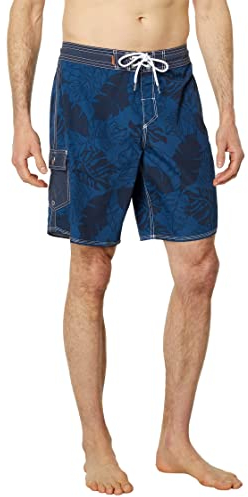 Quiksilver Herren Print Boardshorts, Ensign Blue Throwback, 31