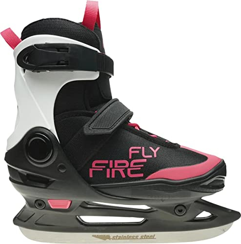 Firefly Alpha Soft III Eishockeyschuhe Black/White/Pink 37