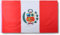 Sonia Originelli premium Fahne für jede Gelegenheit - hissfertig & wetterfest -Größe: ca. 90 x 150 cm, Farbe: Peru