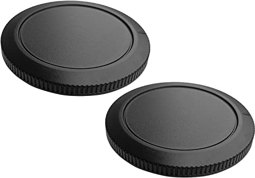 RF Body Cap Cover für Canon EOS R50 R100 R10 r50v R8 R7 R6 R6mark II R5 R5C | R3 R RP Mehr Canon-RF-Mount-Kamera (für Zubehör), HUIPUXIANG [2 Stück]