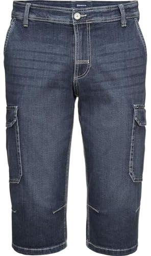 BABISTA Herren Bermuda Florelletta | |kurze Hose | Shorts |viele Taschen | Dehnbund | gerader Schnitt |Baumwolle | große Größen L-5XL