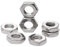 ORTAVA Dadi esagonali a forma bassa, con smusso, 10 pezzi, DIN 439/ISO 4035, in acciaio inox A2 V2A, dadi piatti per viti, bulloni filettati, mobili, macchine