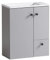 Schildmeyer Balto Waschtisch 157397, Platingrau, 50,0 x 25,0 x 60,0 cm
