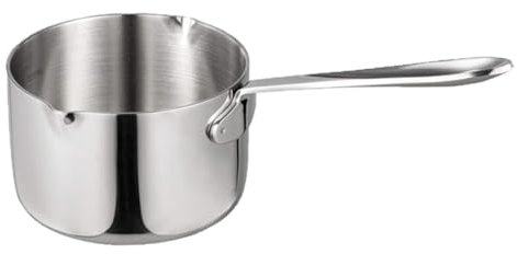 Amosfun Cafetera De Acero Inoxidable 900ml Olla Para Cocinar y Calentar Mango Largo