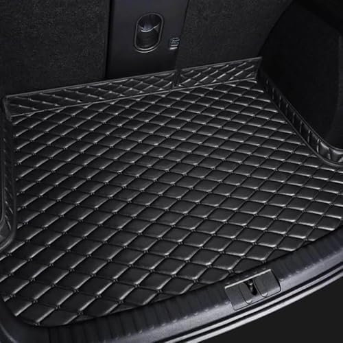 YYBCDSA Auto Leder Kofferraummatten, für Audi Q8 e-tron SUV 2023 Kofferraum Cargo Schutzmatte,Auto Kofferraumwanne Innenmatte Zubehör,A