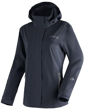 Maier Sports Metor Rec W, Damen Outdoorjacke, Wasserdichte Wanderjacke | Sportlicher Schnitt, mTEX für Nässeschutz, Silverplus Netzfutter, Perfekt für das ganze Jahr