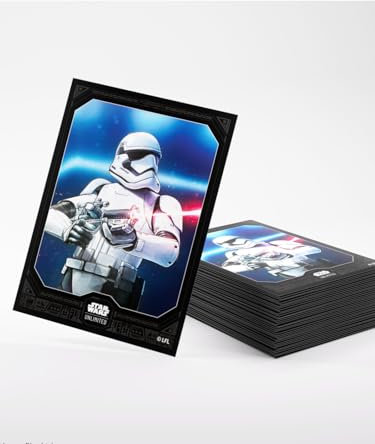 Gamegenic, Star Wars: Unlimited Art Sleeves – Stormtrooper, Sleeve Color Code: Gray