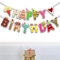 Happy Birthday Girlande Geburtstagsdeko, Alles Gute Zum Geburtstag Girlande Bunt, Banner-Girlande für Dekorationen Geburtstagsfeiern,Girlande für Hochzeit, Baby Shower, Party Deko,Mehrere Farben Bunt